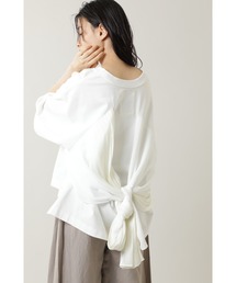 (mici)バックリボンビッグTシャツ