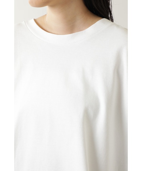 mici（ミチ）の「(mici)バックリボンビッグTシャツ（スウェット・レディース・ブラック/ホワイト系その他・ONE SIZE）」の6枚目の写真