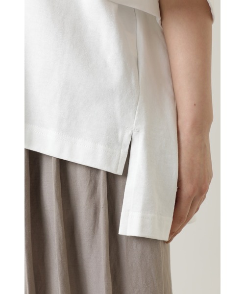 mici（ミチ）の「(mici)バックリボンビッグTシャツ（スウェット・レディース・ブラック/ホワイト系その他・ONE SIZE）」の4枚目の写真