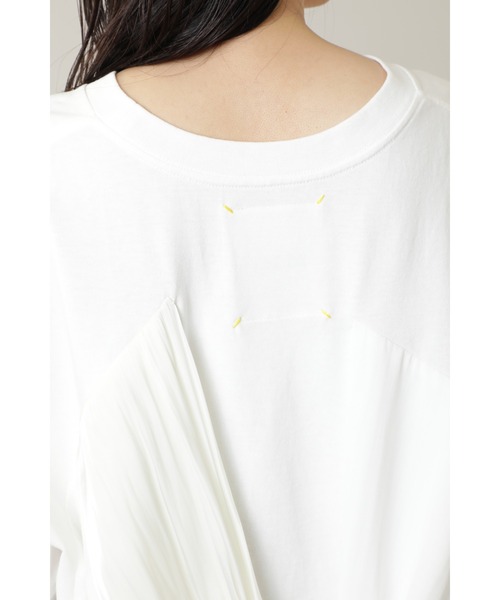 mici（ミチ）の「(mici)バックリボンビッグTシャツ（スウェット・レディース・ブラック/ホワイト系その他・ONE SIZE）」の13枚目の写真