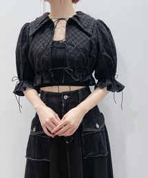 lilLilly | コットンレーブラウス(Tシャツ/カットソー)