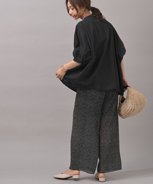 rps（アールピーエス）の「総刺繍キャンブリックドルマンブラウス（シャツ/ブラウス・レディース・オフホワイト/ブラック/モカ・フリー/M）」の16枚目の写真