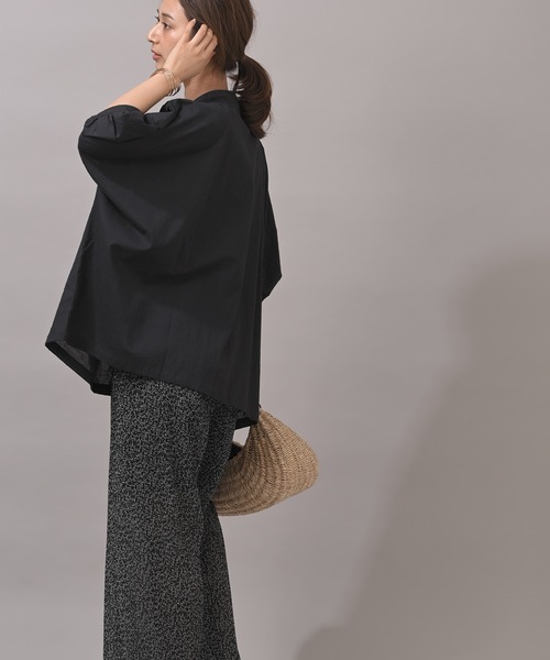 rps（アールピーエス）の「総刺繍キャンブリックドルマンブラウス（シャツ/ブラウス・レディース・オフホワイト/ブラック/モカ・フリー/M）」の17枚目の写真