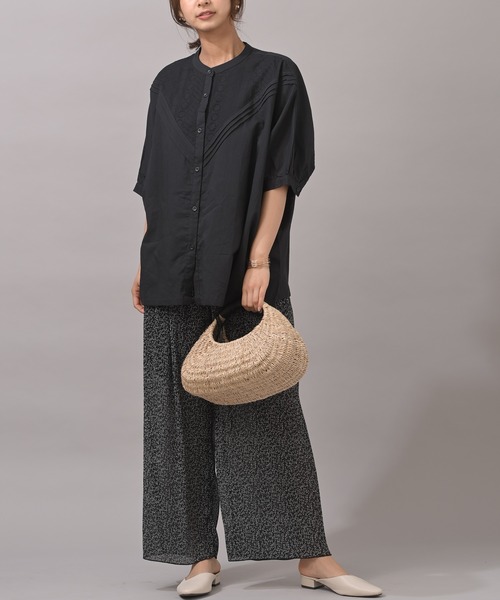 rps（アールピーエス）の「総刺繍キャンブリックドルマンブラウス（シャツ/ブラウス・レディース・オフホワイト/ブラック/モカ・フリー/M）」の18枚目の写真