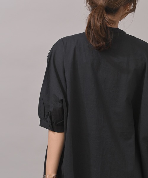 rps（アールピーエス）の「総刺繍キャンブリックドルマンブラウス（シャツ/ブラウス・レディース・オフホワイト/ブラック/モカ・フリー/M）」の20枚目の写真