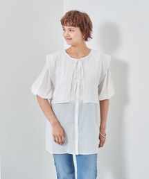 cepo | 付け襟フラップマルチブラウス(シャツ/ブラウス)