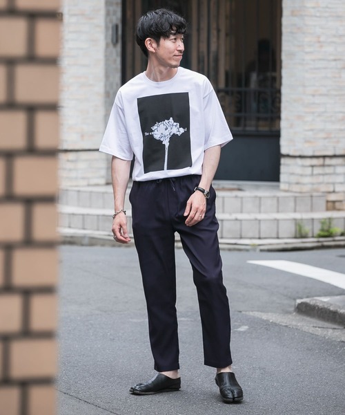 ITEMS URBANRESEARCH(アイテムズ アーバンリサーチ)の「ボックスフォトプリント Tシャツ(Tシャツ/カットソー・メンズ・その他1/その他2/その他3・MEDIUM/LARGE)」の6枚目の写真