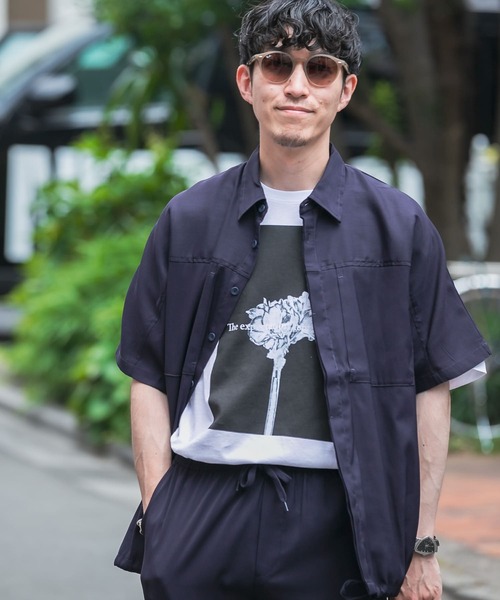 ITEMS URBANRESEARCH(アイテムズ アーバンリサーチ)の「ボックスフォトプリント Tシャツ(Tシャツ/カットソー・メンズ・その他1/その他2/その他3・MEDIUM/LARGE)」の4枚目の写真