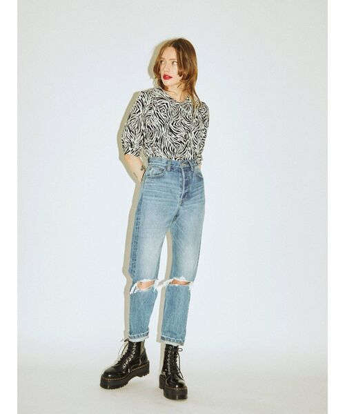 jouetie（ジュエティ）の「ダブルBIGカラーブラウス（シャツ/ブラウス・レディース・アイボリー/ブラック/ブルー/その他1・MEDIUM）」の13枚目の写真