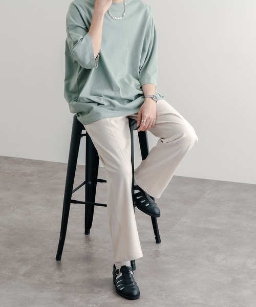 epnok（エプノック）の「フルレングスストレートパンツ（スラックス・メンズ・ブラック/ブルーグレー/ナチュラル・SMALL/MEDIUM/LARGE）」の12枚目の写真