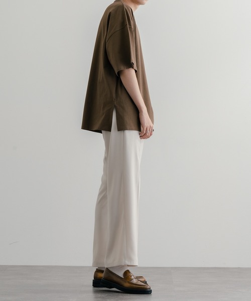 epnok（エプノック）の「フルレングスストレートパンツ（スラックス・メンズ・ブラック/ブルーグレー/ナチュラル・SMALL/MEDIUM/LARGE）」の14枚目の写真