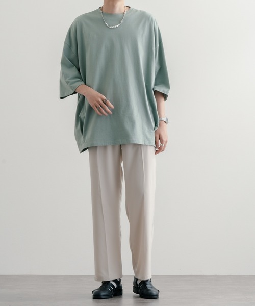 epnok（エプノック）の「フルレングスストレートパンツ（スラックス・メンズ・ブラック/ブルーグレー/ナチュラル・SMALL/MEDIUM/LARGE）」の8枚目の写真