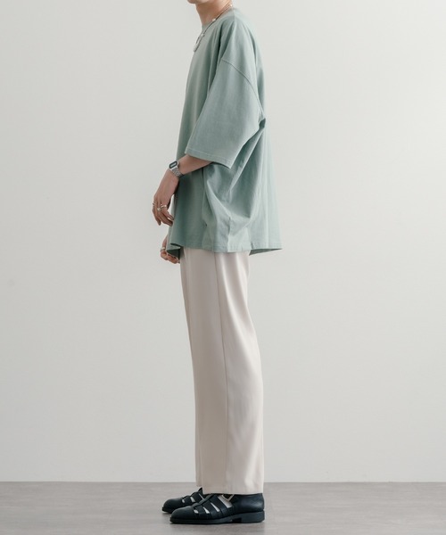 epnok（エプノック）の「フルレングスストレートパンツ（スラックス・メンズ・ブラック/ブルーグレー/ナチュラル・SMALL/MEDIUM/LARGE）」の10枚目の写真