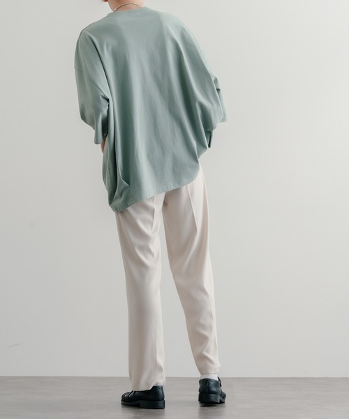 epnok（エプノック）の「フルレングスストレートパンツ（スラックス・メンズ・ブラック/ブルーグレー/ナチュラル・SMALL/MEDIUM/LARGE）」の11枚目の写真