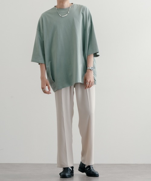 epnok（エプノック）の「フルレングスストレートパンツ（スラックス・メンズ・ブラック/ブルーグレー/ナチュラル・SMALL/MEDIUM/LARGE）」の9枚目の写真