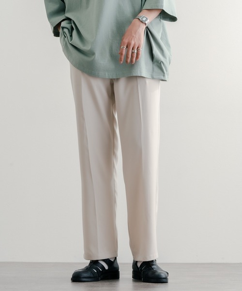 epnok（エプノック）の「フルレングスストレートパンツ（スラックス・メンズ・ブラック/ブルーグレー/ナチュラル・SMALL/MEDIUM/LARGE）」の5枚目の写真