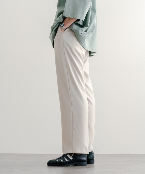 epnok（エプノック）の「フルレングスストレートパンツ（スラックス・メンズ・ブラック/ブルーグレー/ナチュラル・SMALL/MEDIUM/LARGE）」の6枚目の写真