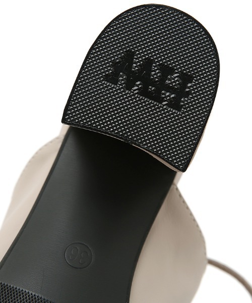 Futier land（フューティアランド）の「オープントゥレースアップサボ（サンダル・レディース・ライトベージュ/アイボリー/モカ・37/39/36/38/40）」の21枚目の写真