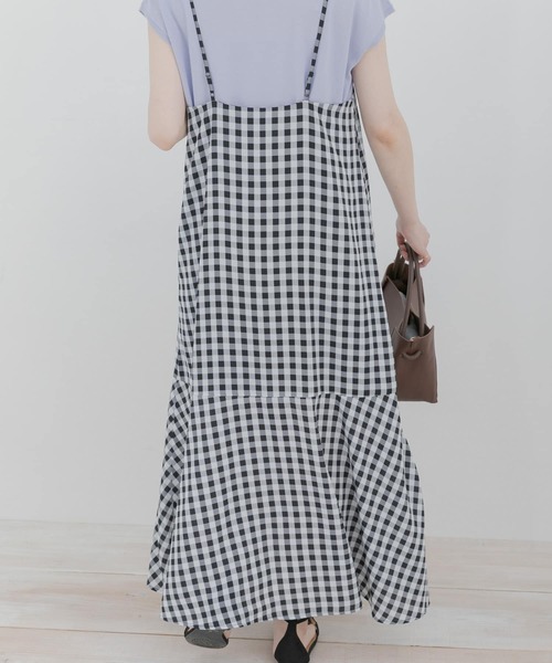 URBAN RESEARCH Sonny Label（アーバンリサーチサニーレーベル）の「アソート柄プリントキャミソールワンピース（ワンピース・レディース・チェック/ドット・FREE）」の22枚目の写真