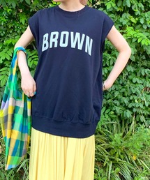 RIVE DROITE | キャッチーなロゴが遊び心たっぷり ミニ裏毛ロゴカットソー(Tシャツ/カットソー)