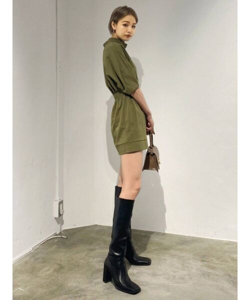 EMODA（エモダ）の「コンシャスプルオーバーワンピース（ワンピース・レディース・パープル/ブラック/カーキ/ブラウン・FREE）」の16枚目の写真