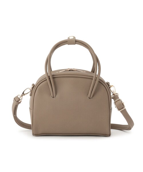 SHOO・LA・RUE（シューラルー）の「◆ダブルハンドル2WAYボストン（ボストンバッグ・レディース・ブラック/ダークブラウン/サンドベージュ/ピンク系9・00）」の2枚目の写真