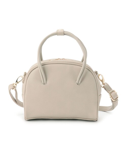 SHOO・LA・RUE（シューラルー）の「◆ダブルハンドル2WAYボストン（ボストンバッグ・レディース・ブラック/ダークブラウン/サンドベージュ/ピンク系9・00）」の3枚目の写真