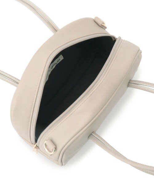 SHOO・LA・RUE（シューラルー）の「◆ダブルハンドル2WAYボストン（ボストンバッグ・レディース・ブラック/ダークブラウン/サンドベージュ/ピンク系9・00）」の7枚目の写真