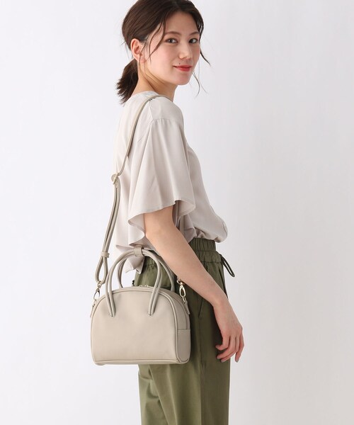 SHOO・LA・RUE（シューラルー）の「◆ダブルハンドル2WAYボストン（ボストンバッグ・レディース・ブラック/ダークブラウン/サンドベージュ/ピンク系9・00）」の14枚目の写真