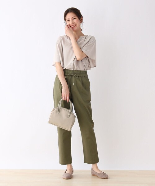 SHOO・LA・RUE（シューラルー）の「◆ダブルハンドル2WAYボストン（ボストンバッグ・レディース・ブラック/ダークブラウン/サンドベージュ/ピンク系9・00）」の15枚目の写真