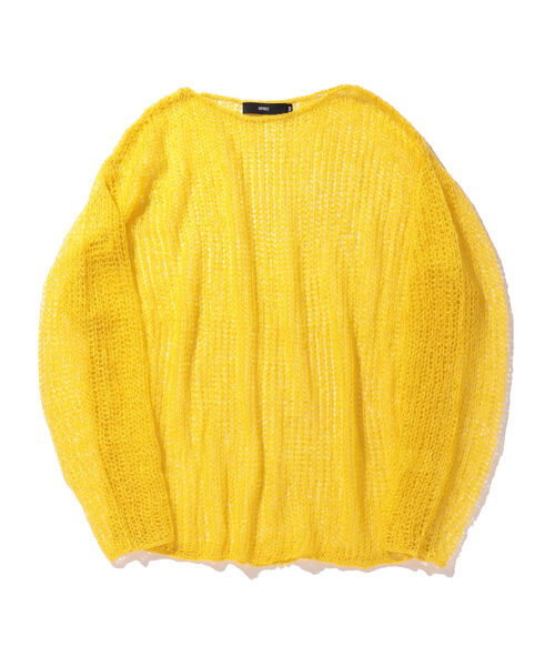 VAPORIZE（ヴェイパライズ）の「VAPORIZE / Net Knit（ニット/セーター・メンズ・ブラック/ダークグリーン・MEDIUM/LARGE）」の10枚目の写真