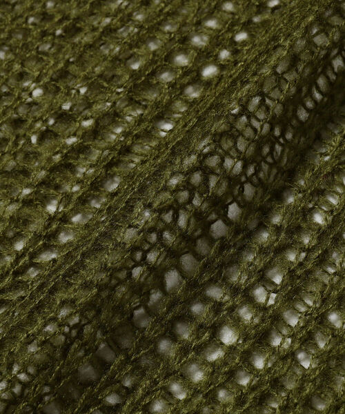 VAPORIZE（ヴェイパライズ）の「VAPORIZE / Net Knit（ニット/セーター・メンズ・ブラック/ダークグリーン・MEDIUM/LARGE）」の18枚目の写真