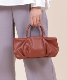 BASE | 丸型ハンドル ショルダー ＆ ハンドバッグ(ハンドバッグ)