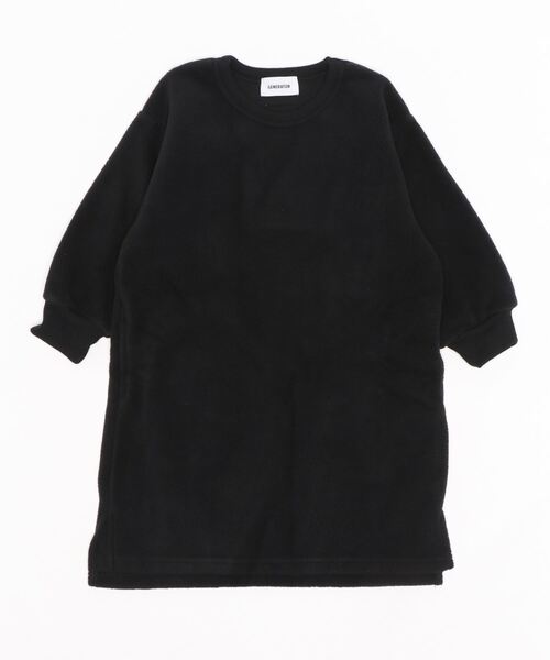 GENERATOR（ジェネレーター）の「GENERATOR/ジェネレーター  フリースワンピース（ワンピース・キッズ・ブラック/ベージュ/カーキ・L/XL/M/S）」の6枚目の写真