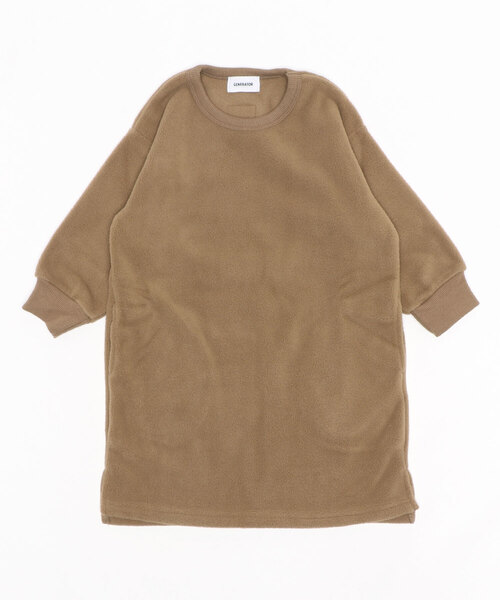 GENERATOR（ジェネレーター）の「GENERATOR/ジェネレーター  フリースワンピース（ワンピース・キッズ・ブラック/ベージュ/カーキ・L/XL/M/S）」の7枚目の写真