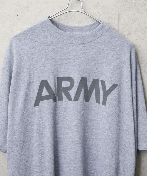WAIPER.inc（ワイパーインク）の「SOFFE ソフィー 米軍仕様 D0000011 ショートスリーブ ARMY Tシャツ（Tシャツ/カットソー・メンズ・アッシュグレー・S/M/L/XL/XXL）」の12枚目の写真