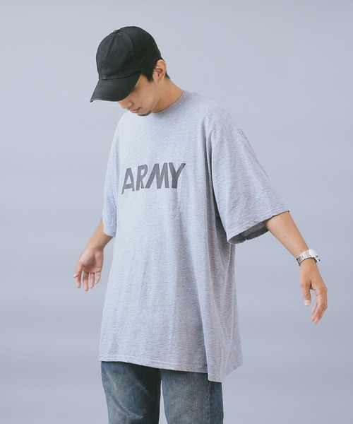 WAIPER.inc（ワイパーインク）の「SOFFE ソフィー 米軍仕様 D0000011 ショートスリーブ ARMY Tシャツ（Tシャツ/カットソー・メンズ・アッシュグレー・S/M/L/XL/XXL）」の19枚目の写真
