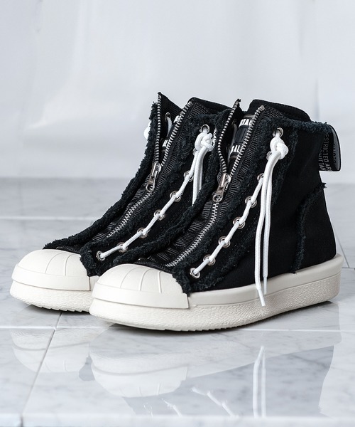 BACKSTAGE PASS（バックステージパス）の「M-CANVAS(マー-キャンバス)ハイカット スニーカー（スニーカー・メンズ・ブラック/レッド/ホワイト・39/41/43）」の22枚目の写真