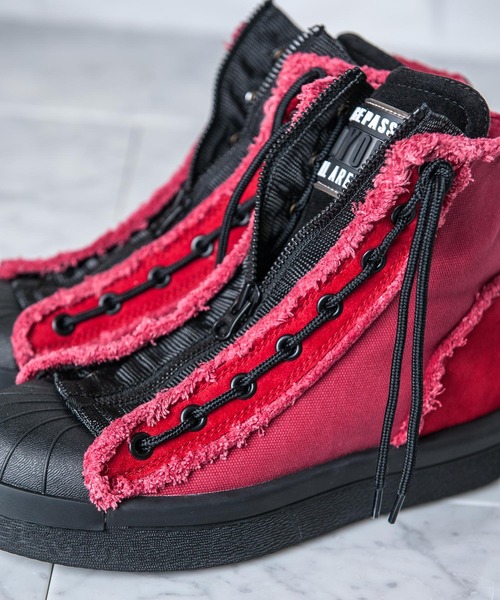 backstagepass　ハイカットスニーカー BACKSTAGE PASS（バックステージパス）の「M-CANVAS(マー