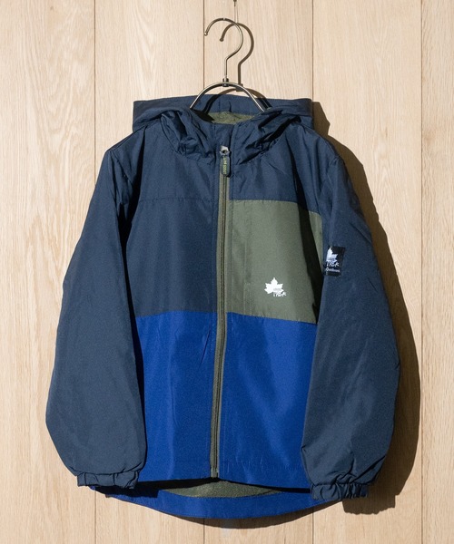 青いロゴ入りフード付きジャケット テクニカル フード付きジャケット - ブラック | ZARA Japan / 日本
