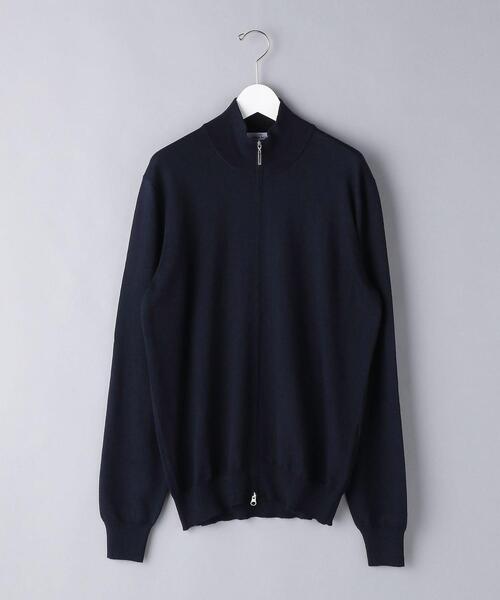 Gran Sasso（グランサッソ）の「＜Gran Sasso （グランサッソ）＞ 12ゲージ フルジップ ニット（ニット/セーター・メンズ・ブラック/ネイビー・46/48/50/52）」の18枚目の写真
