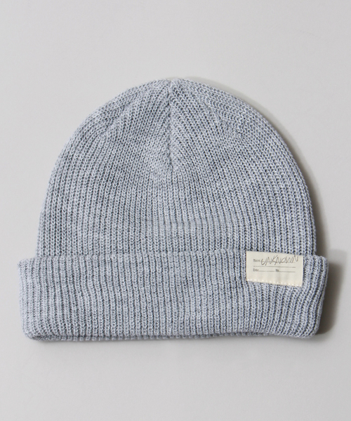 WEGO（ウィゴー）の「WEGO/カラーニットキャップ（ニットキャップ/ビーニー・メンズ・ワイン/ホワイト/ブラック/杢グレー/ブルー/ネイビー/レッド・FREE）」の16枚目の写真