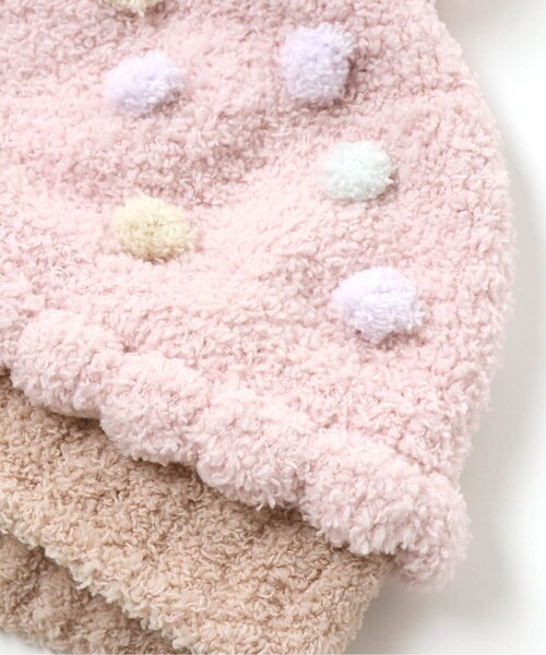 Ampersand（アンパサンド）の「ベビー帽子（女児）（その他ベビー用品・キッズ・ピンク/アイボリー・44/46/48）」の7枚目の写真