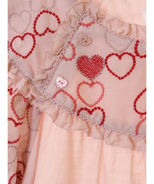 PINK HOUSE（ピンクハウス）の「ハートステッチレース使いチュニック
