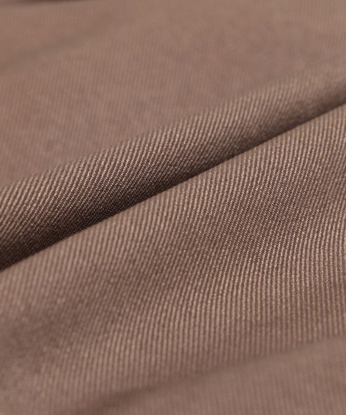 Julia Boutique（ジュリアブティック）の「柄＆無地ゴールドポイントVネック長袖ロングワンピース/21528（ワンピース・レディース・ベージュ系/モカ/ブラック・ONE）」の6枚目の写真