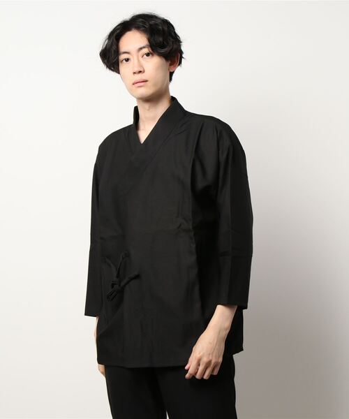 カヤ（カヤ）の「【カヤ】そぞろ日和メンズトップス（その他トップス・メンズ・ブラック/ブラウン/グレー/ベージュ・FREE）」の10枚目の写真