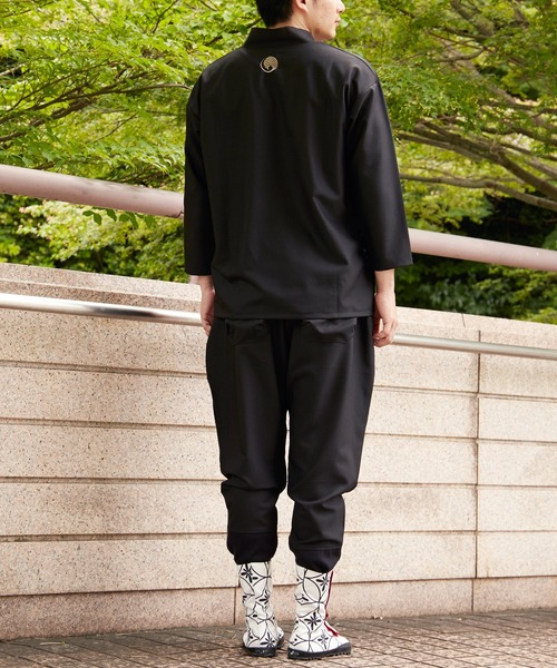 カヤ（カヤ）の「【カヤ】そぞろ日和メンズトップス（その他トップス・メンズ・ブラック/ブラウン/グレー/ベージュ・FREE）」の8枚目の写真