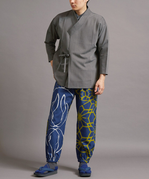 カヤ（カヤ）の「【カヤ】そぞろ日和メンズトップス（その他トップス・メンズ・ブラック/ブラウン/グレー/ベージュ・FREE）」の21枚目の写真