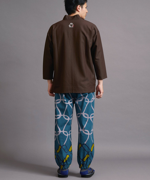 カヤ（カヤ）の「【カヤ】そぞろ日和メンズトップス（その他トップス・メンズ・ブラック/ブラウン/グレー/ベージュ・FREE）」の19枚目の写真