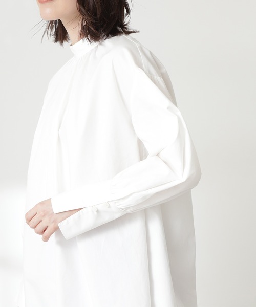 N.（N. Natural Beauty Basic）（エヌエヌナチュラルビューティーベーシック）の「◆ニットベストセット（シャツ/ブラウス・レディース・ブラック/杢グレー・MEDIUM）」の12枚目の写真